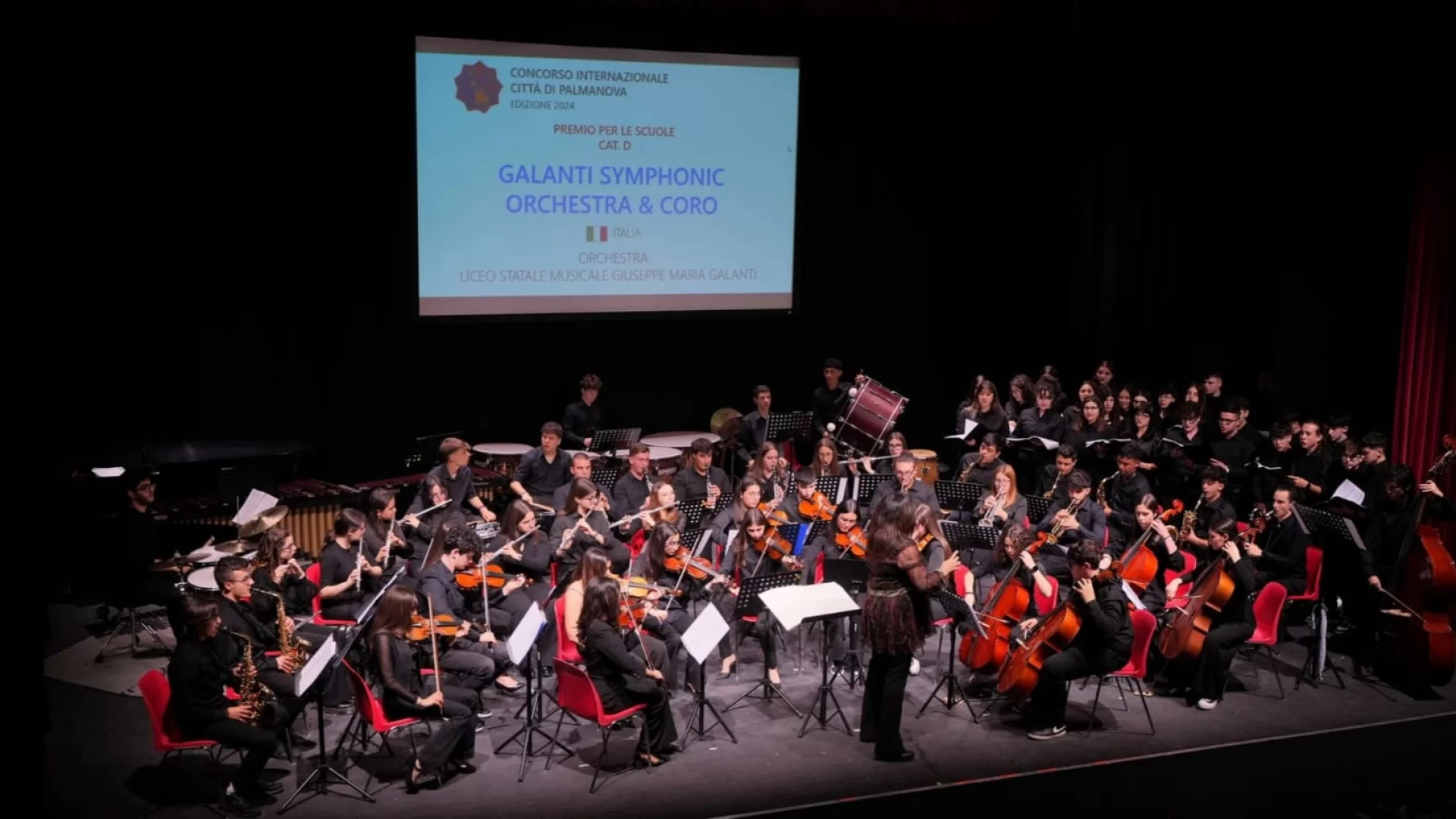 Concorso Musicale di Palmanova, Gli studenti del liceo musicale Galanti di Campobasso protagonisti.